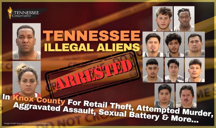 Tennessee Illegal Aliens Arrested In Knox County For Retail Theft, Attempted Murder, Aggravated Assault, Sexual Battery & More...