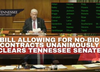 Bill Allowing For No-Bid Contracts Unanimously Clears Tennessee Senate