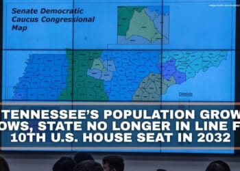 As Tennessee’s Population Growth Slows, The State Is No Longer In Line For A 10th U.S. House Seat In 2032