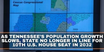 As Tennessee’s Population Growth Slows, The State Is No Longer In Line For A 10th U.S. House Seat In 2032