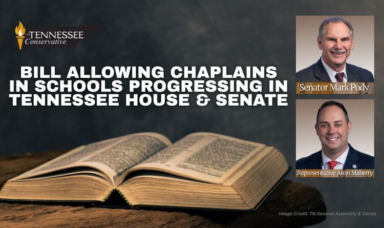 Bill Allowing Chaplains In Schools Progressing In Tennessee House & Senate