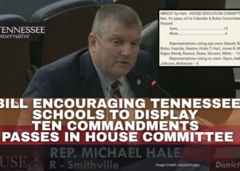 Bill Encouraging Tennessee Schools To Display Ten Commandments Passes In House Committee