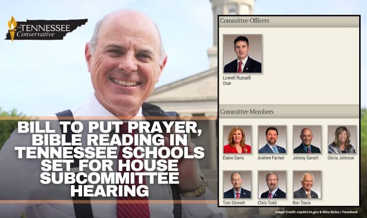 Bill To Put Prayer, Bible Reading In Tennessee Schools Set For House Subcommittee Hearing