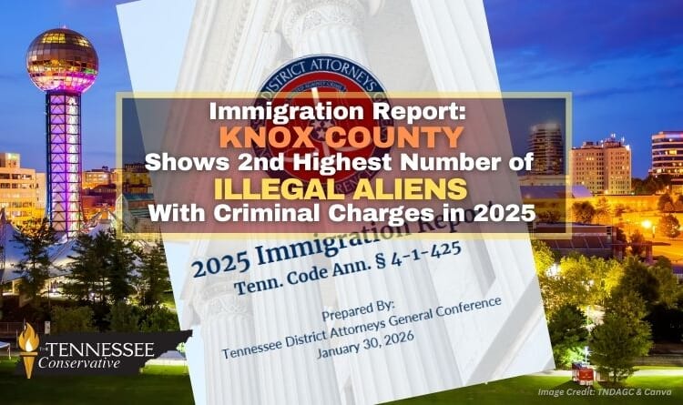 Immigration Report: Knox County Shows Second Highest Number of Illegal Aliens With Criminal Charges in 2025