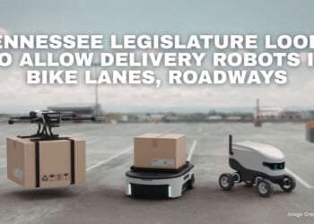 Tennessee Legislature Looks To Allow Delivery Robots In Bike Lanes, Roadways