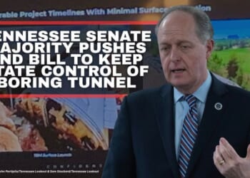 Tennessee Senate Majority Pushes Second Bill To Keep State Control Of Boring Tunnel