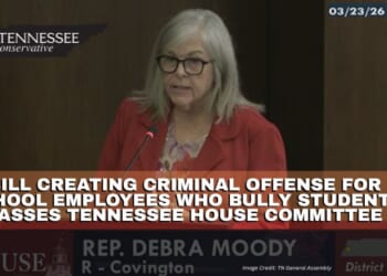 Bill Creating Criminal Offense For School Employees Who Bully Students Passes Tennessee House Committee