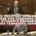 Bill Creating Criminal Offense For Teachers Who Bully Students Unanimously Passes Tennessee Senate