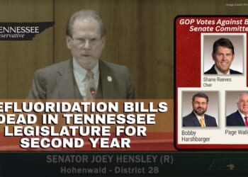 Defluoridation Bills Dead In Tennessee Legislature For 2nd Year