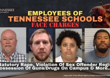 Employees Of Tennessee Schools Face Charges Of Statutory Rape, Violation Of Sex Offender Registry, Possession Of Guns/Drugs On Campus & More...