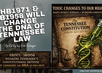 HB1971 & SB1958 Will Change The DNA Of Tennessee Law (Op-Ed By Erin Eslinger)