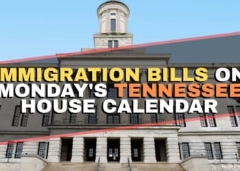 Immigration Bills On Monday's Tennessee House Calendar