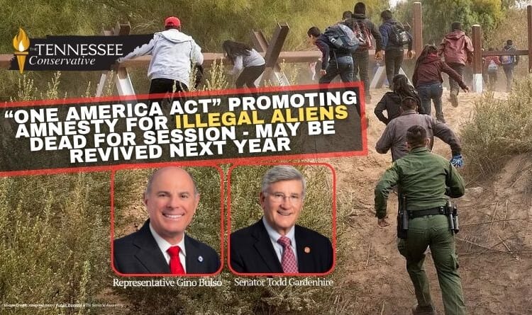 “One America Act” Promoting Amnesty For Illegal Aliens Dead For Session, May Be Revived Next Year