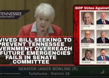 Revived Bill Seeking To Prevent Tennessee Government Overreach In Future Emergencies Fails In Senate Committee