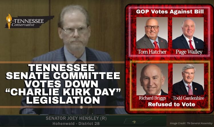 Tennessee Senate Committee Votes Down “Charlie Kirk Day” Legislation