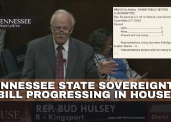 Tennessee State Sovereignty Bill Progressing In House