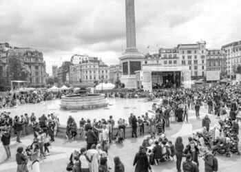 Trafalgar Square takeover - another expression of power and intimidation 