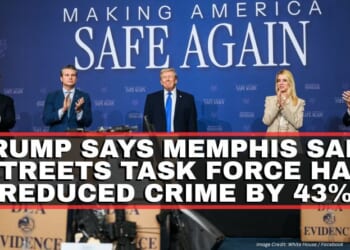 Trump Says Memphis Safe Streets Task Force Has Reduced Crime By 43%
