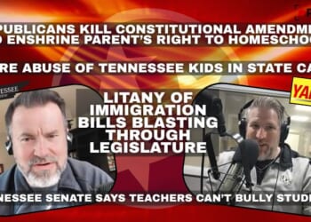 Video & Podcast: Litany Of Immigration Bills Blasting Through Legislature...TN Republicans Kill Constitutional Amendment To Enshrine Parent’s Right To Homeschool & More!