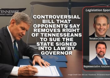 Controversial Bill That Opponents Say Removes Right Of Tennesseans To Sue The State Signed Into Law By Governor