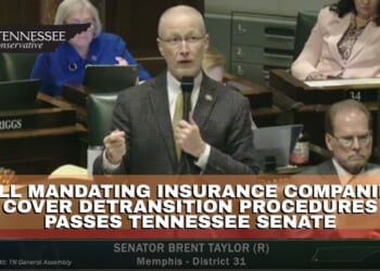 Bill Mandating Insurance Companies Cover Detransition Procedures Passes Tennessee Senate