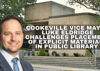 Cookeville Vice Mayor Luke Eldridge Challenges Placement Of Explicit Materials In Public Library