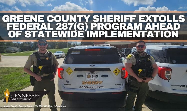 Greene County Sheriff Extolls Federal 287(g) Program Ahead Of Statewide Implementation