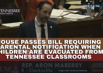 House Passes Bill Requiring Parental Notification When Children Are Evacuated From Tennessee Classrooms