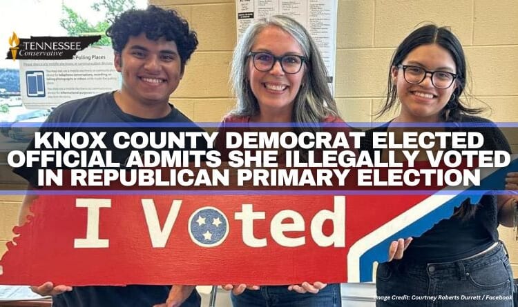 Knox County Democrat Elected Official Admits She Illegally Voted In Republican Primary Election