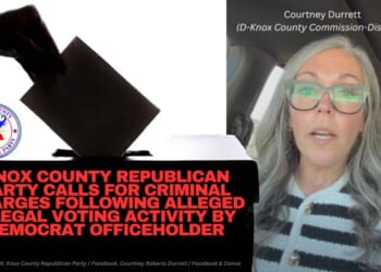 Knox County Republican Party Calls For Criminal Charges Following Alleged Illegal Voting Activity By Democrat Officeholder