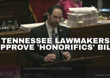 Tennessee Lawmakers Approve 'Honorifics' Bill