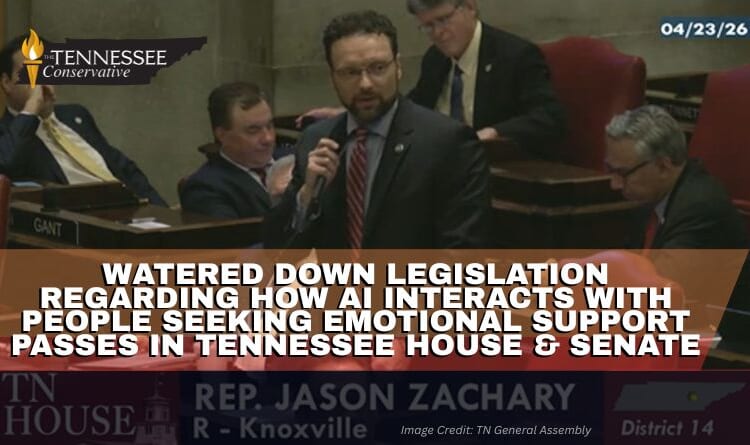 Watered Down Legislation Regarding How AI Interacts With People Seeking Emotional Support Passes In Tennessee House & Senate