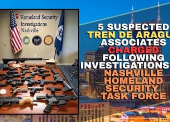 5 Suspected Tren De Aragua Associates Charged Following Investigations By Nashville Homeland Security Task Force