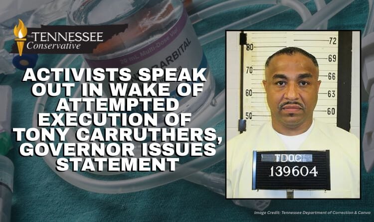 Activists Speak Out In Wake Of Attempted Execution Of Tony Carruthers, Governor Issues Statement