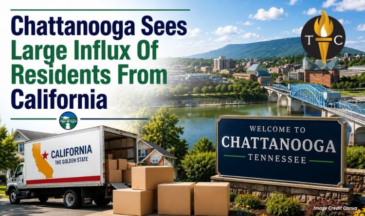 Chattanooga Sees Large Influx Of Residents From California