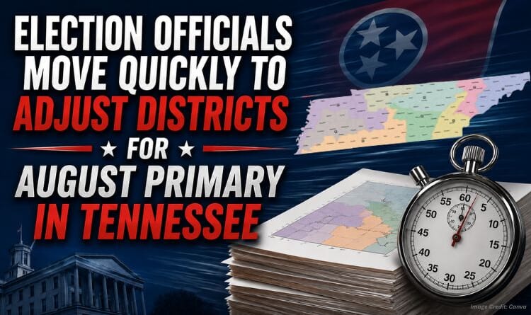 Election Officials Move Quickly To Adjust Districts For August Primary In Tennessee