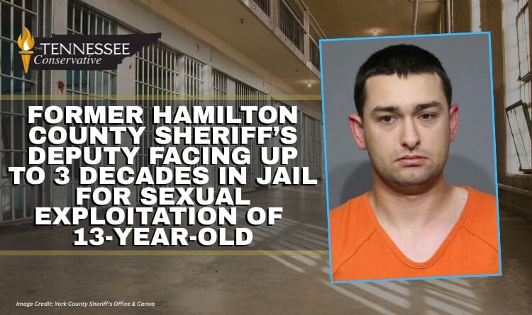 Former Hamilton County Sheriff’s Deputy Facing Up To 3 Decades In Jail For Sexual Exploitation Of 13-Year-Old