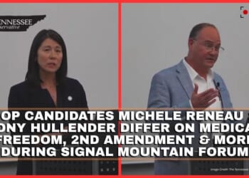 GOP Candidates Michele Reneau & Tony Hullender Differ On Medical Freedom, 2nd Amendment & More During Signal Mountain Forum