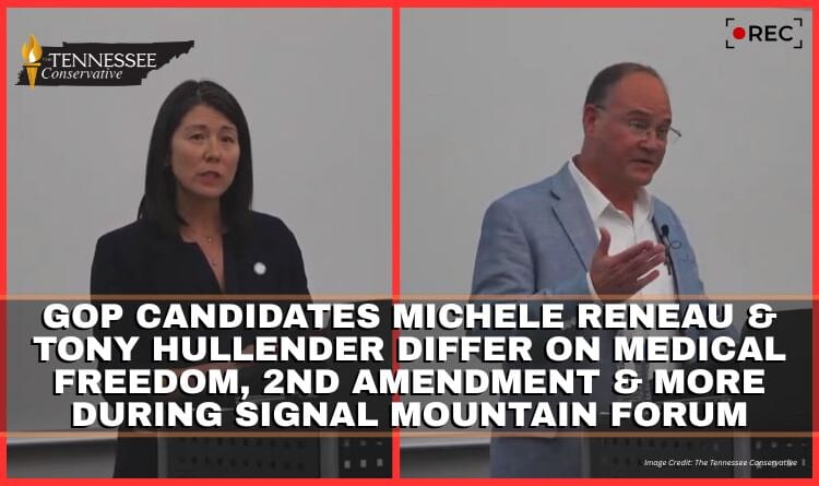 GOP Candidates Michele Reneau & Tony Hullender Differ On Medical Freedom, 2nd Amendment & More During Signal Mountain Forum