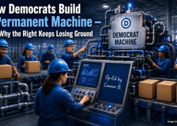 How Democrats Build A Permanent Machine—And Why The Right Keeps Losing Ground (Op-Ed By Connor B.)