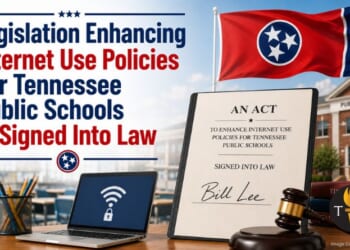 Legislation Enhancing Internet Use Policies For Tennessee Public Schools Is Signed Into Law