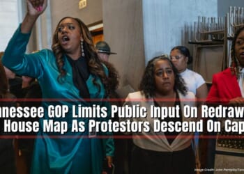 Tennessee GOP Limits Public Input On Redrawing U.S. House Map As Protestors Descend On Capitol