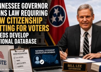 Tennessee Governor Signs Law Requiring New Citizenship Vetting For Voters If Feds Develop National Database