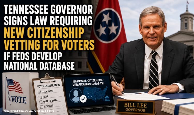 Tennessee Governor Signs Law Requiring New Citizenship Vetting For Voters If Feds Develop National Database