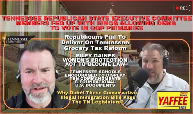 Video & Podcast: Tennessee Republican State Executive Committee Members Fed Up With RINOs Allowing Dems To Vote In GOP Primaries…