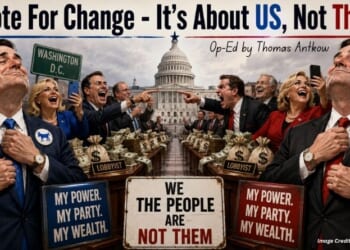 Vote For Change - It's About US, Not Them (Op-Ed By Thomas Antkow)