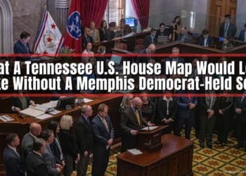 What A Tennessee U.S. House Map Would Look Like Without A Memphis Democrat-Held Seat