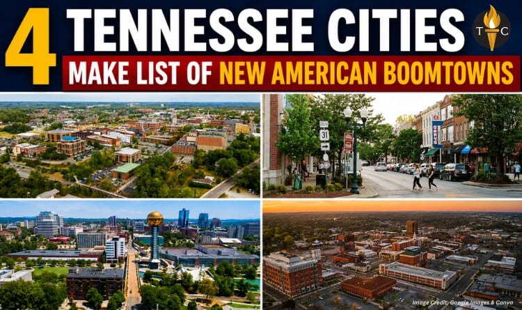 4 Tennessee Cities Make List Of New American Boomtowns