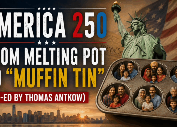 AMERICA 250 - From Melting Pot To "Muffin Tin" (Op-Ed By Thomas Antkow)