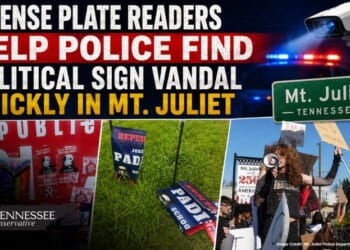 License Plate Readers Help Police Find Political Sign Vandal Quickly In Mt. Juliet